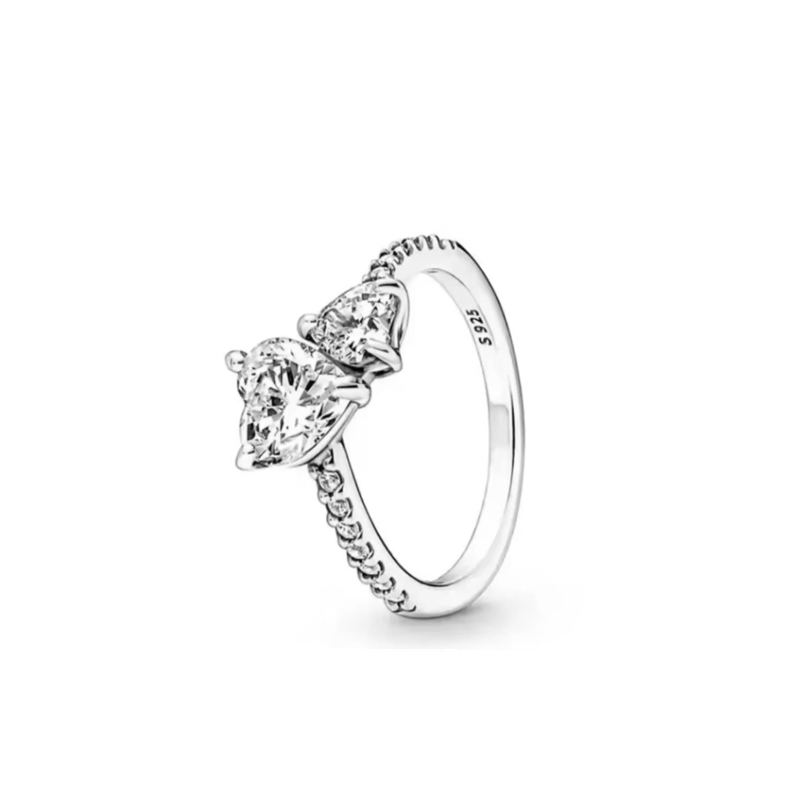 Anillo Doble Corazón